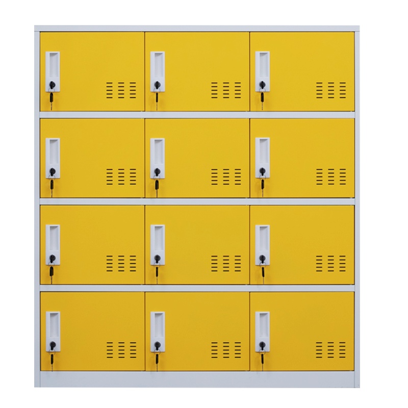 永格更衣柜存包柜鞋柜小矮柜碗柜拆装小十二门多色