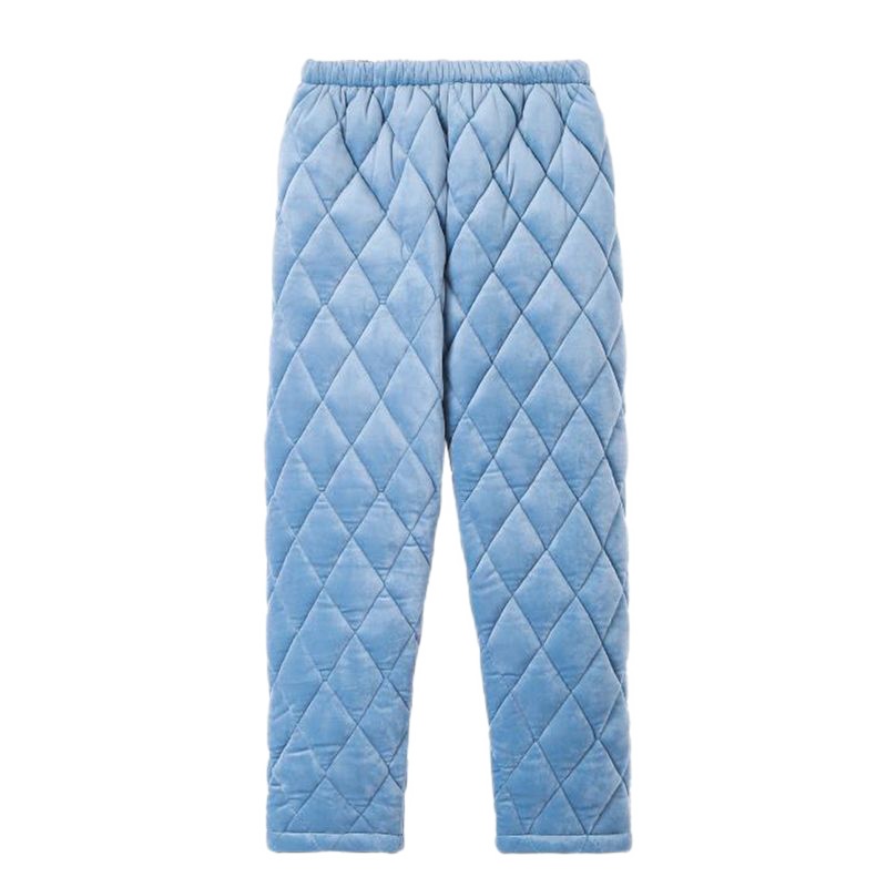 冬季珊瑚绒女士睡裤加厚加绒法兰绒夹棉暧暖裤秋冬款家居裤长裤威珺