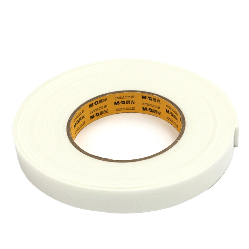 晨光文具AJD97353双面泡沫胶 海棉胶 双面胶 泡棉胶18mm*5y 12个装