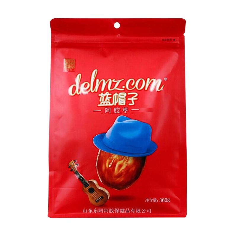 东阿阿胶(DEEJ) 蓝帽子即食阿胶金丝枣 360g无核阿胶金丝枣