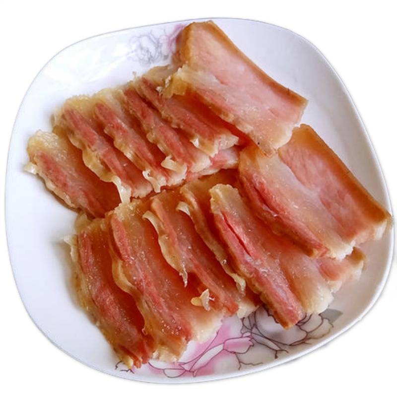 腊肉五花肉农家自制正宗古法工艺腊肉腊肠五花腊肉农家土猪肉1斤装