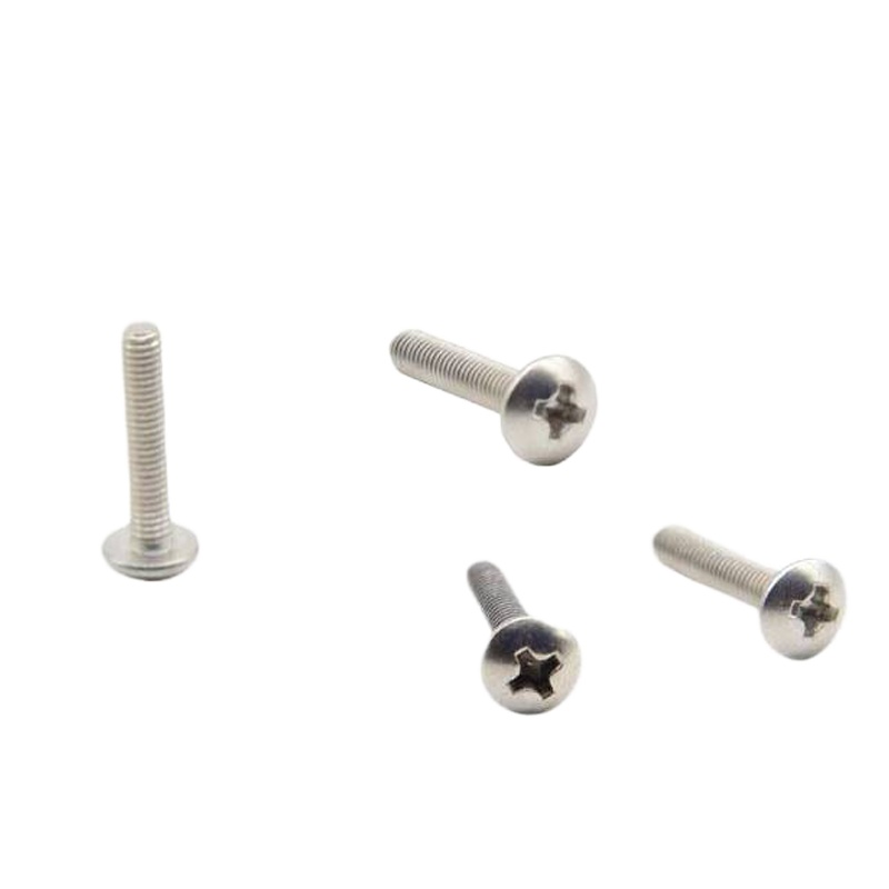 十字槽盘头机螺钉3.5*10表面:镀镍 200个/袋