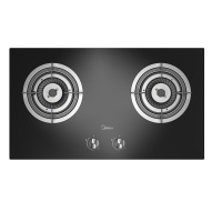美的(Midea)JZT-Q60A 燃气灶双灶台嵌两用灶具家用节能4.2KW猛火灶一级能效天然气