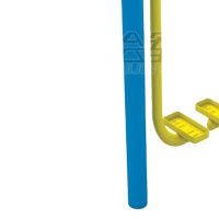 单人漫步机高温固化表面光滑抗紫外光能力强色彩鲜艳不易脱落耐腐蚀喷涂设备采用静电粉末喷涂装置