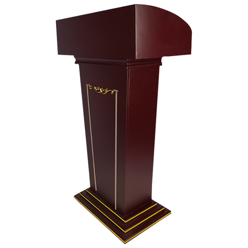 质凡培训单位方便简约婚礼用教学会议室讲台桌演讲台开会服务台多媒