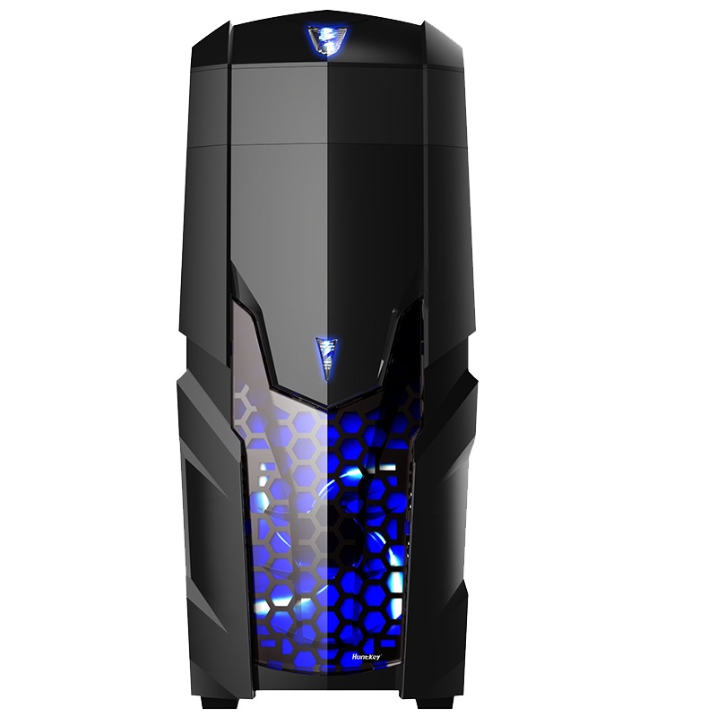 航嘉 暗夜猎手2 电脑机箱 台式机主机箱支持背线水冷游戏ATX机箱