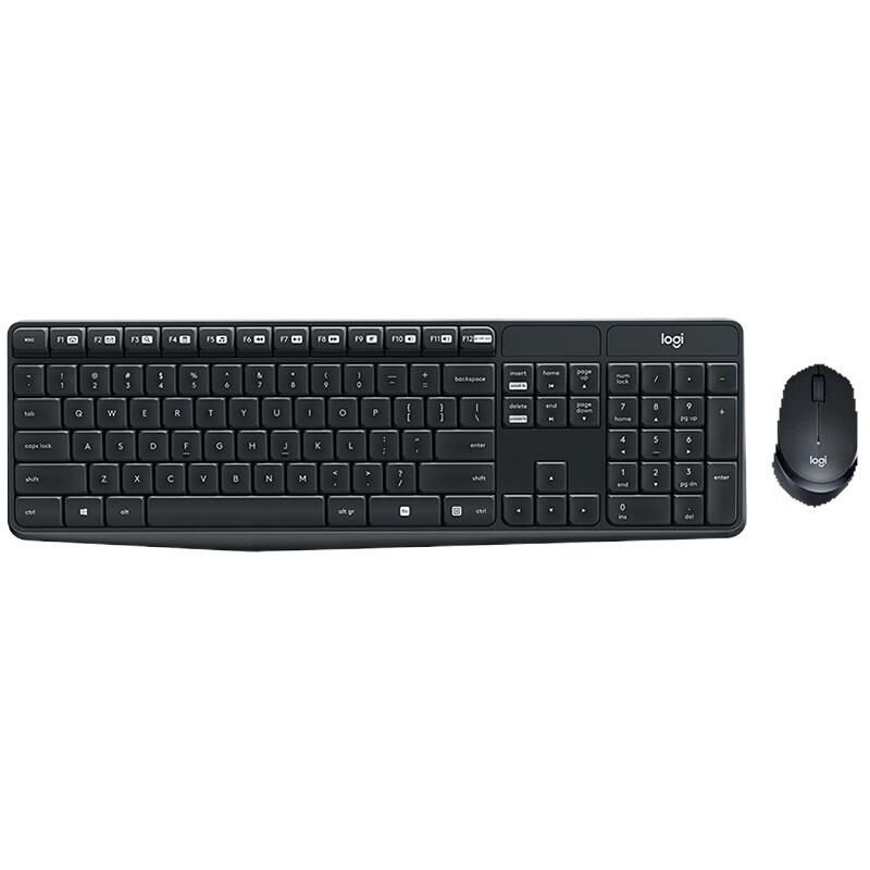 罗技 无线键鼠套装 MK315 黑色