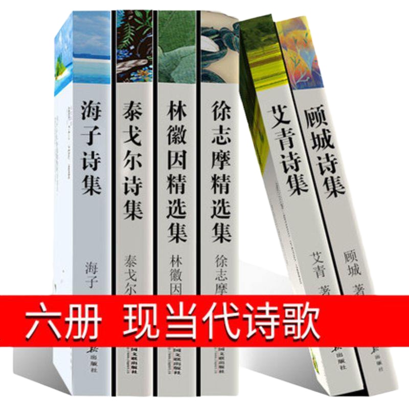 顾城诗集海子的诗徐志摩精选集林徽因散文泰戈尔诗集艾青诗选飞鸟集新月集古檀迦利再别康桥全集你是人间四月天中国现当代诗歌