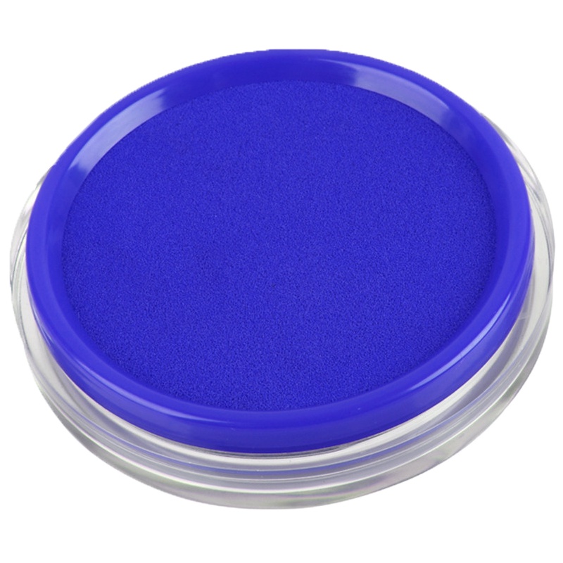 齐心(comix) B3716 快干印台 大圆 蓝色 印台