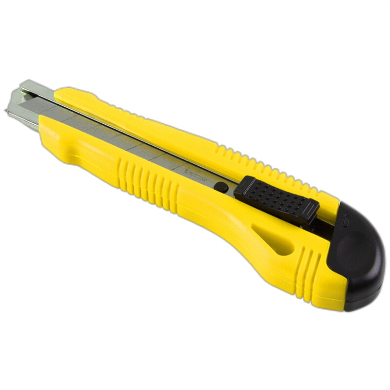 齐心B2802带金属保护套18mm美工刀(单位:把)