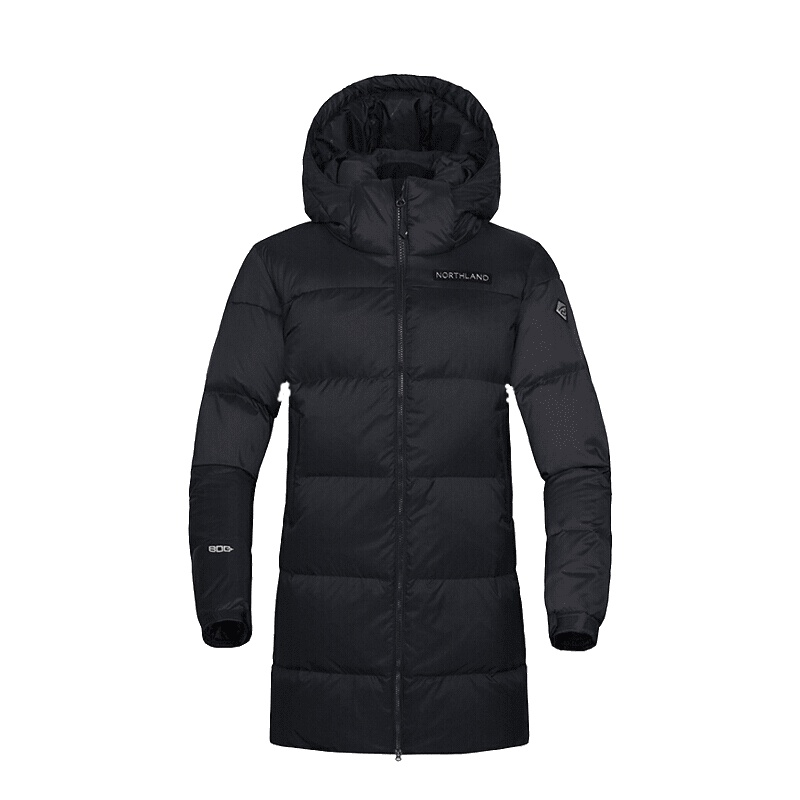 诺诗兰(NORTHLAND)户外羽绒衣 运动休闲18款男女式防风加厚保暖800蓬松度蓄热灰鹅绒拒水羽绒服GD070X03