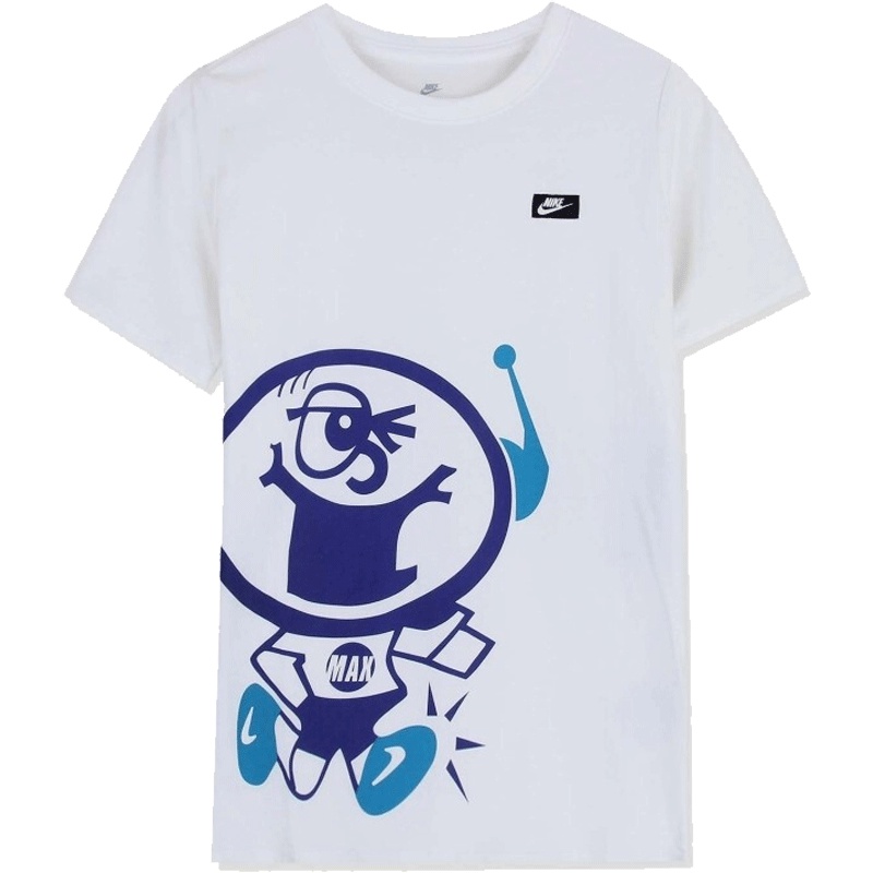 耐克儿童（NIKE）运动户外男女大童卡通图案休闲舒适透气短袖圆领T恤913108