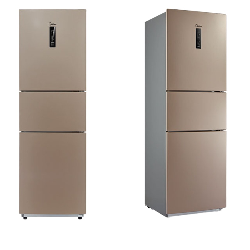 美的BCD-231WTM(E) 节能静音家用三门冰箱