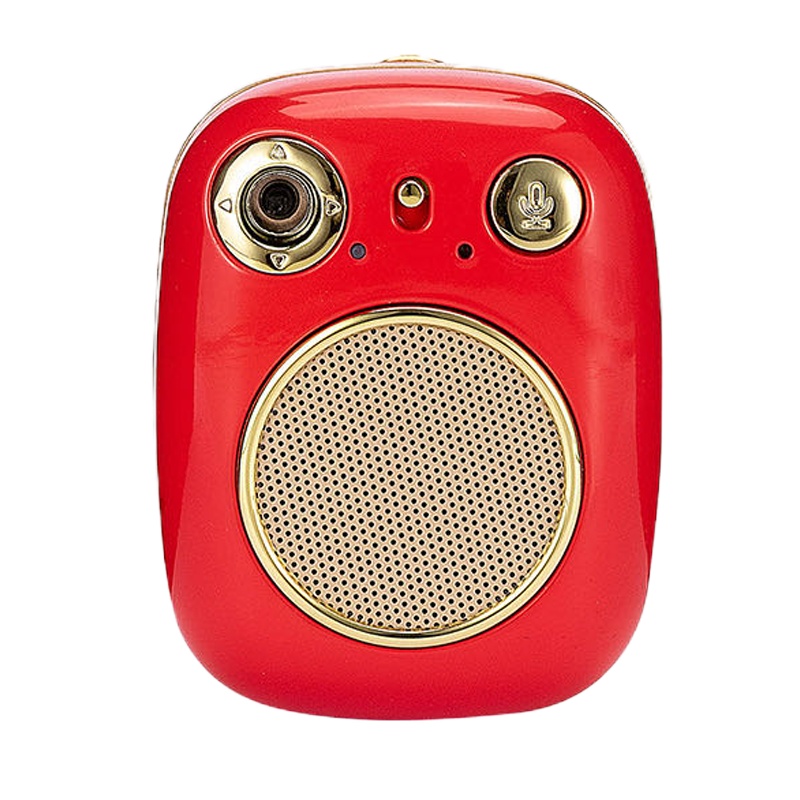 名创优品 方糖语音便携蓝牙音箱 型号：M18(红色) DMS