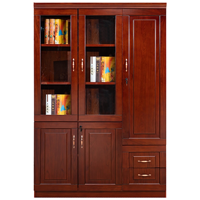 匡大 办公用品油漆书柜办公柜储物柜主管柜三门文件柜W13-3B