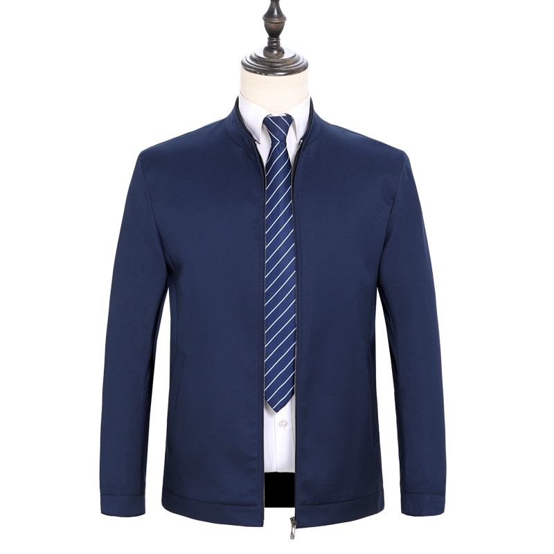 恒源祥男士夹克外套2020新款立领夹克款上衣休闲茄克衫