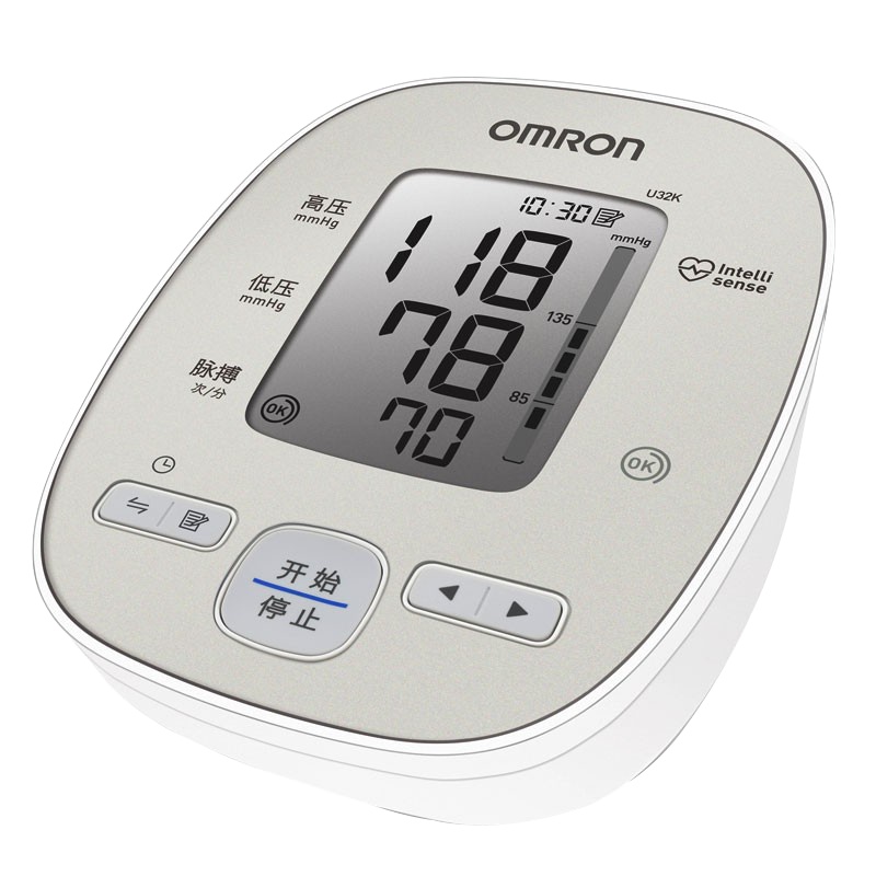 欧姆龙(OMRON)电子血压计家用上臂式 医用蓝牙APP智能血压仪U32K
