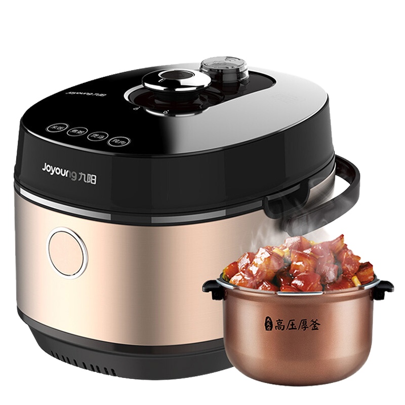 九阳(Joyoung)电压力锅 高压锅 压力煲 一键开盖 IH电磁 5L Y-50IHS6