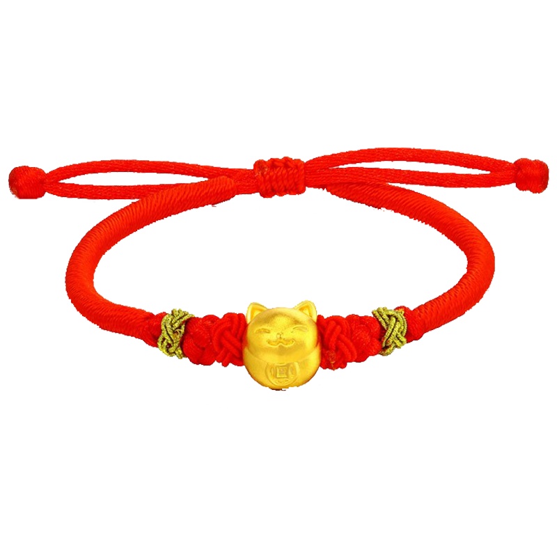 翠绿 3D硬金财气猫路路通吊坠 金重约1-1.1g A08000041361