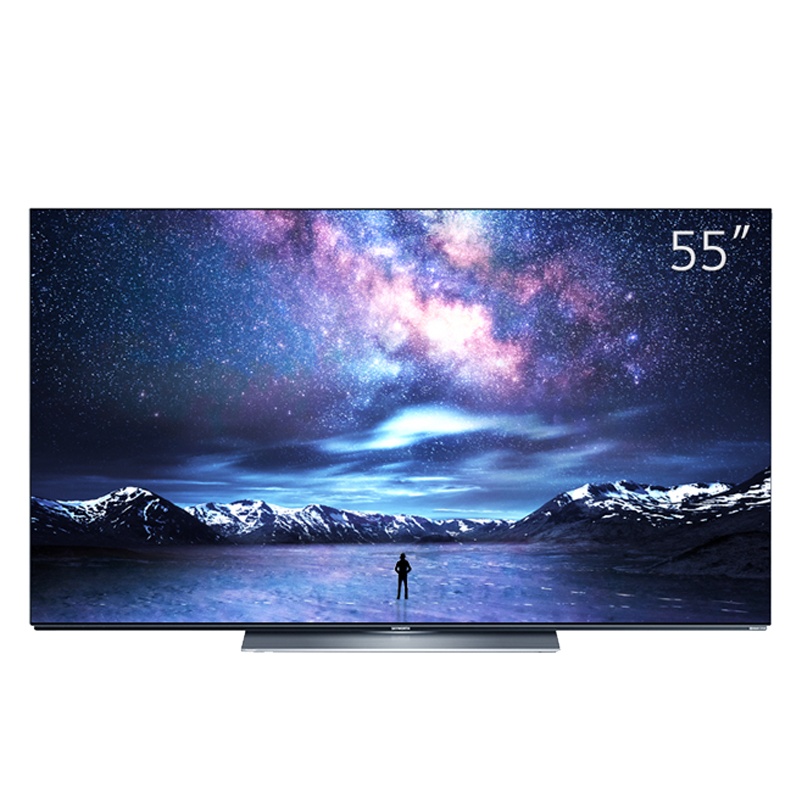 创维(SKYWORTH) 55S81 55英寸 4K超高清超薄全面屏 OLED全时AI人工智能语音平板电视机