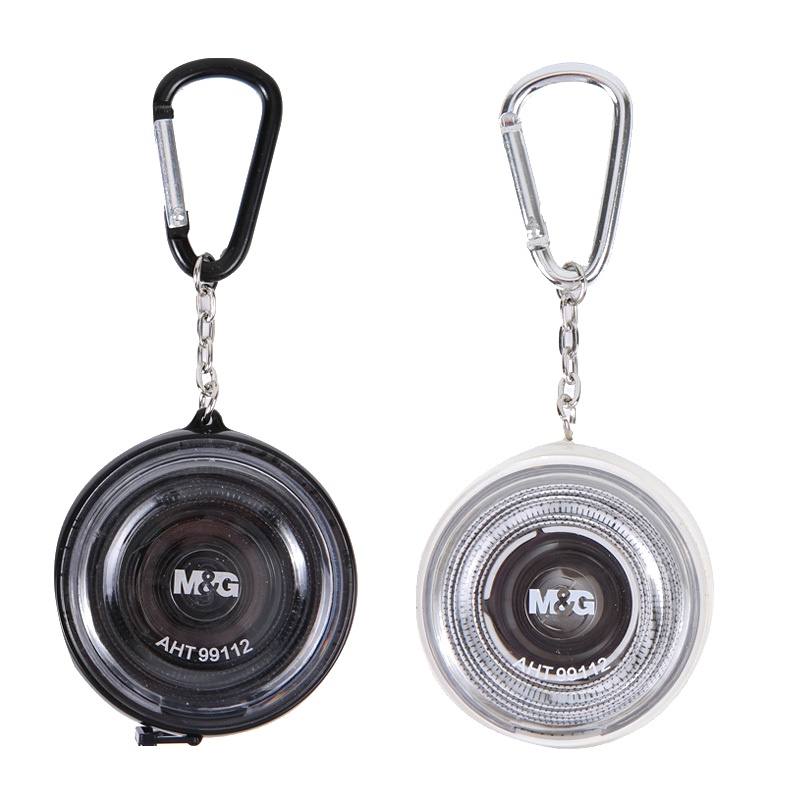 晨光(M&G)AHT99112 1.5m皮卷尺5个 透明皮卷尺量衣尺三围测量软尺测量工具 颜色随机