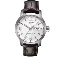 天梭(TISSOT) PRC 200系列 商务 时尚 皮带 男士 自动机械表 t055.430.16.017.00