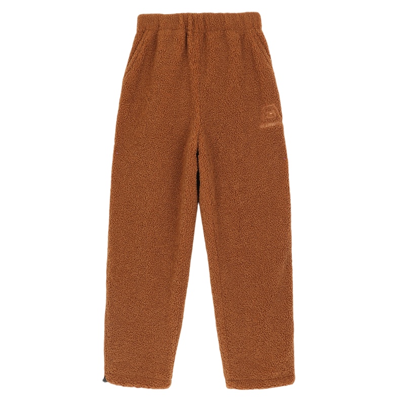 [1折价25.9元]唐狮冬新款休闲裤女韩版宽松仿羊羔绒休闲