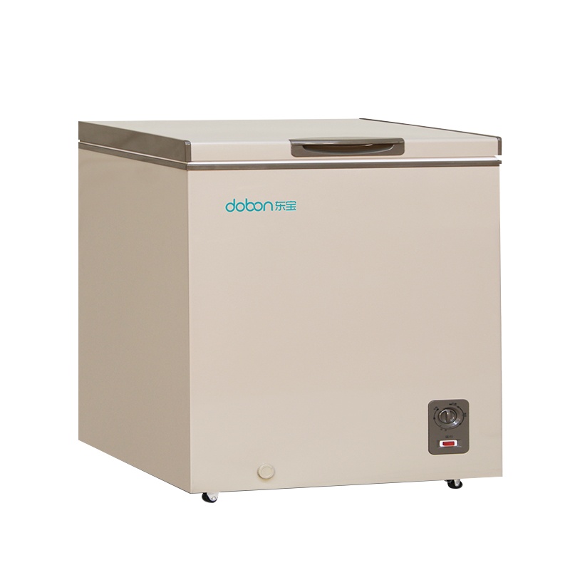 星星出品 东宝(DOBON)BD/BC-293TBJ 293升单温卧式冷柜 商用小型家用节能顶开门冷柜 冷藏冷冻随意转换