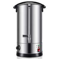 德玛仕(DEMASHI)商用开水器 KST-40L 电热开水桶奶茶店保温桶 直饮水机烧水桶 工厂饭店用烧水器开水机 全钢