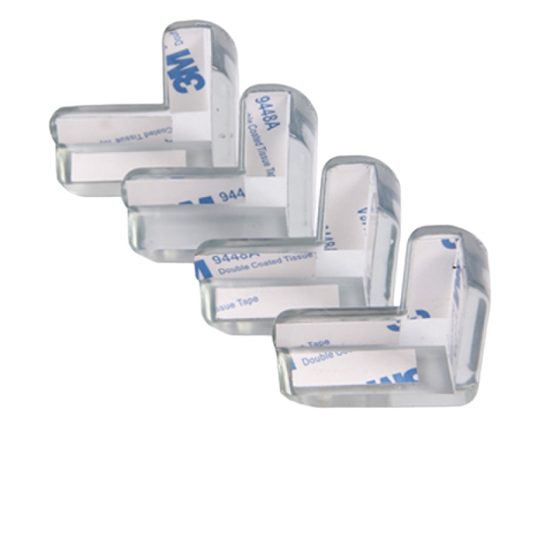 防撞角油烟机橱柜茶几透明硅胶窗户宝宝儿童防撞保护套 10个装