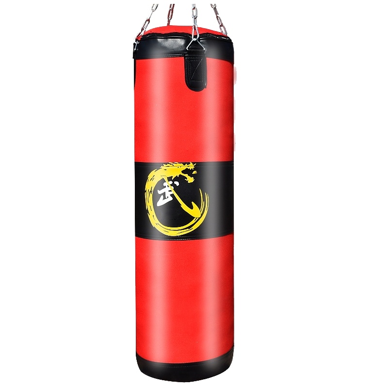 闪电客拳击沙袋实心散打沙包吊式家用空心训练跆拳道成人儿童健身器材