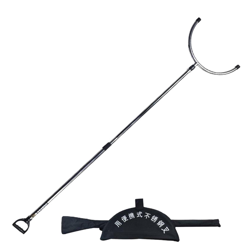 不锈钢伸缩防暴钢叉