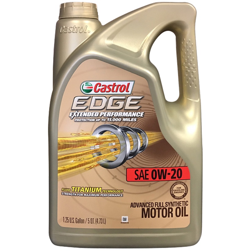 [极护全合成]Castrol嘉实多 美国进口 极护EP 0W-20 SN级 全合成机油 5QT/4.73L