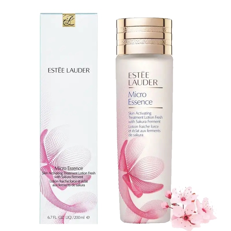 [国内专柜版]雅诗兰黛(Estee Lauder)樱花微肌精华露200ml 樱花水微精华 油皮亲妈 细毛孔防闭口
