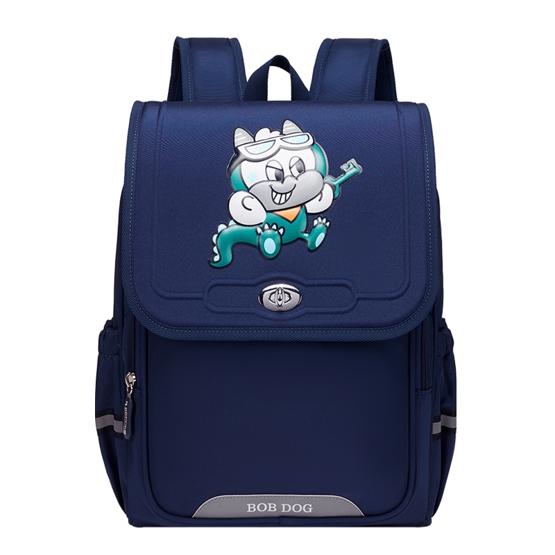 巴布豆儿童书包一到三年级小学生男童女孩护脊减负双肩包