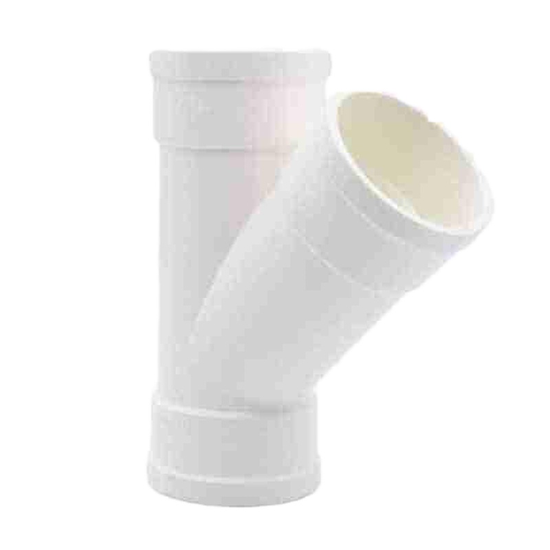 PVC排水管材管斜三通(单位:个)