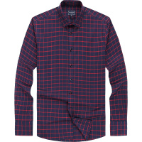 Youngor/雅戈尔秋季新品男士商务正装蓝色DP免烫长袖衬衫640NFY