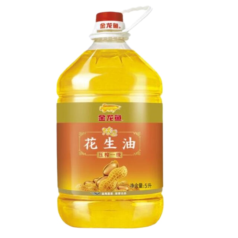 金龙鱼浓香花生油 5L 压榨 桶