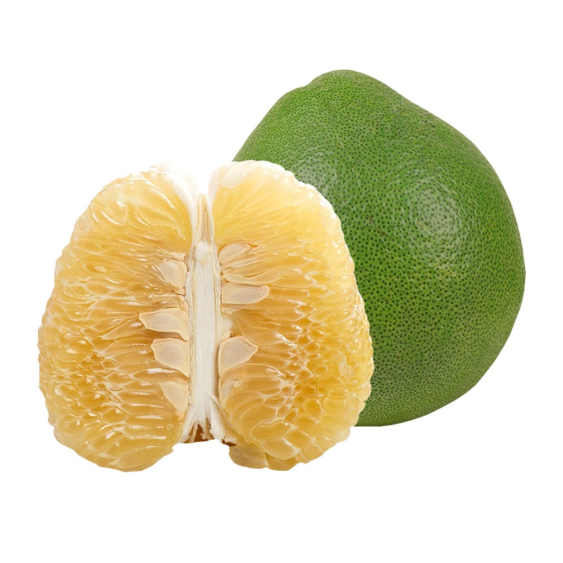 [五个农民]海南青柚 2个装蜜柚新鲜水果柚子净重4.6-5.5斤