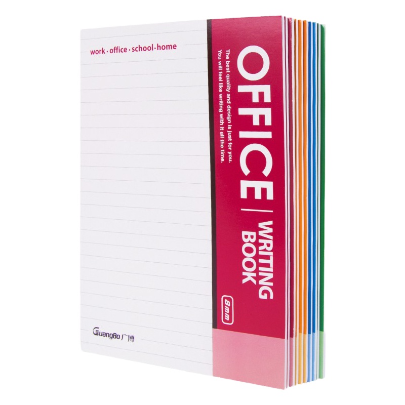 广博(GuangBo) GB25284 32k办公记事本子软抄本笔记本子 颜色混装10本装
