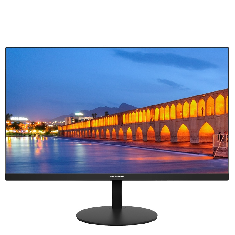 创维(Skyworth)显示器23.8英寸 IPS屏 1080P高清微边框液晶显示屏 HDMI接口 1670万广色域 可壁挂 电脑显示器 M241FJ