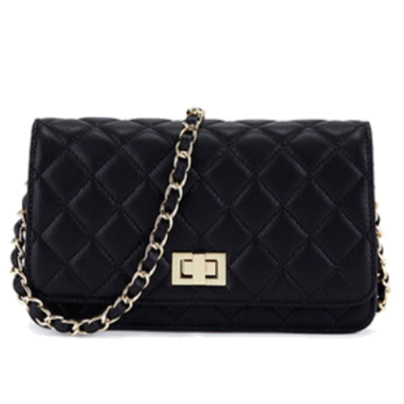 欧米omi女包2018秋冬款几何菱格链条小包小香风仙女包简约百搭单肩斜挎包时尚个性小方包