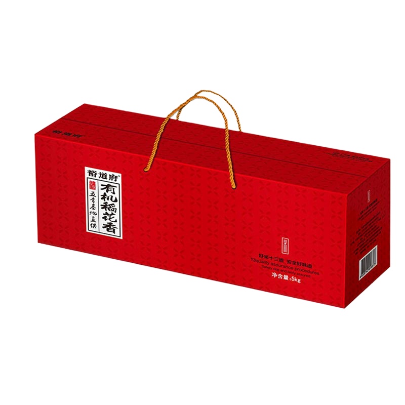 裕道府 有机稻花香5KG(中国红经典款)