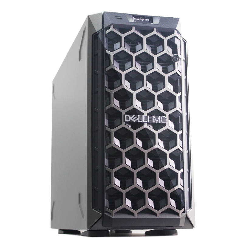 Dell T440塔式服务器(英特尔银牌4210R 32GB 2块1TB SATA 10C 三年质保 )