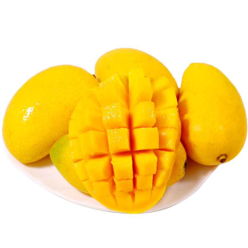 芒果新鲜水果小台农小台芒香甜芒果青皮金煌芒厦门海南净果9斤越南芒果10斤新鲜水果青皮特大应季当季整箱批发甜心坏果包赔