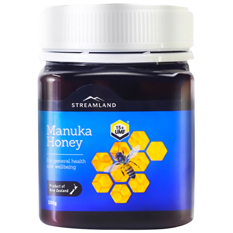 【UMF5+】新溪岛（Streamland）麦卢卡蜂蜜UMF5+ 250g/瓶 进口蜂蜜 进口食品 新西兰进口