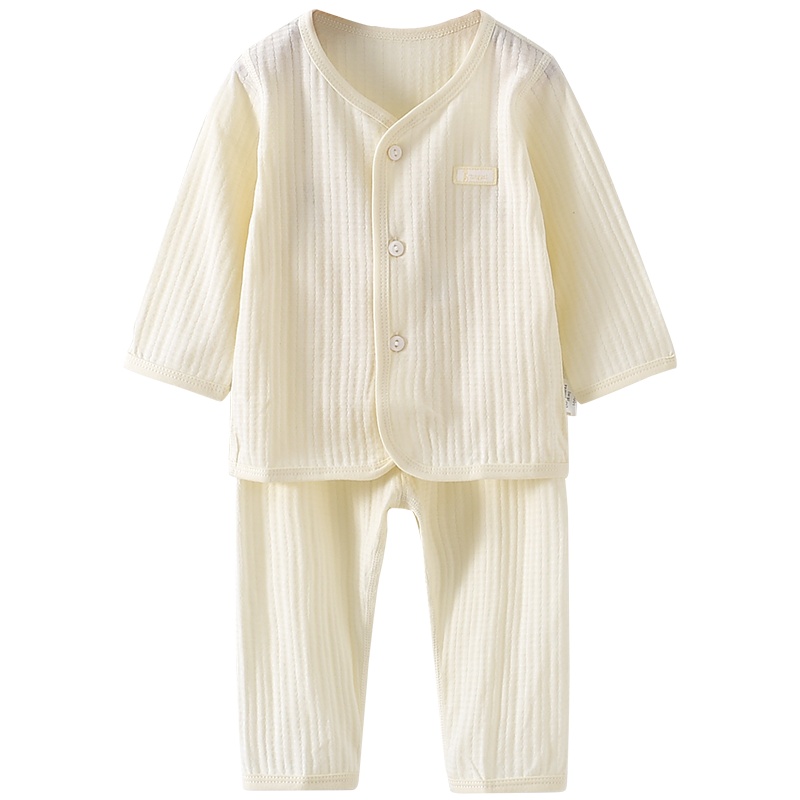 童泰(TONGTAI)夏季款3-18月婴幼儿男女宝宝衣服纯棉轻薄短袖家居袍对开睡袍儿童家居袍/睡袍