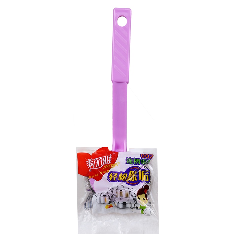 美丽雅002连柄锅刷