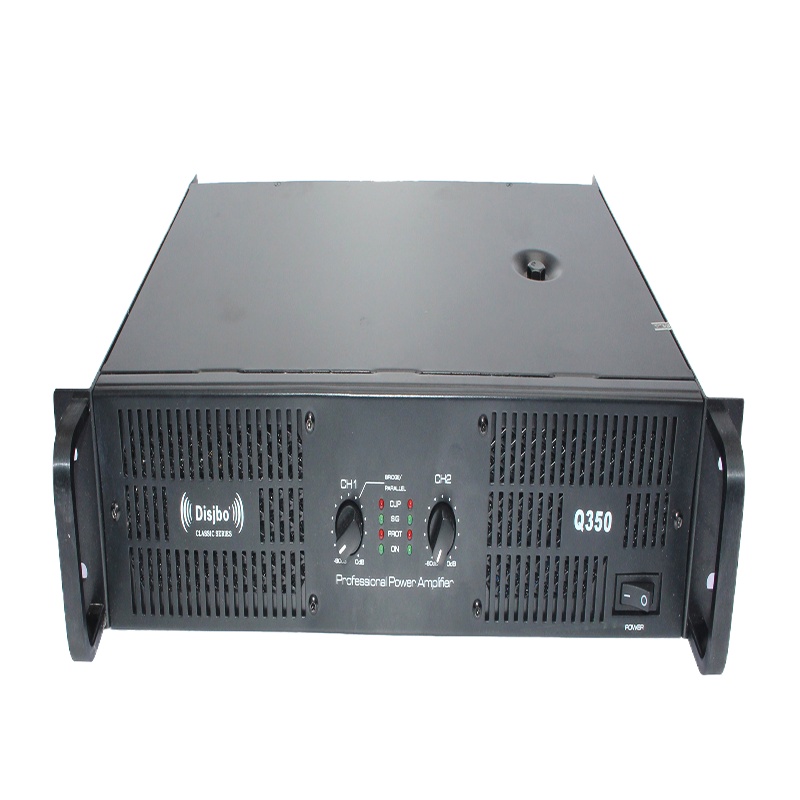 迪玠宝(DISJBO)Q350 350W纯后级功率放大器 专业会议室 舞台 户外扩声 功率放大器