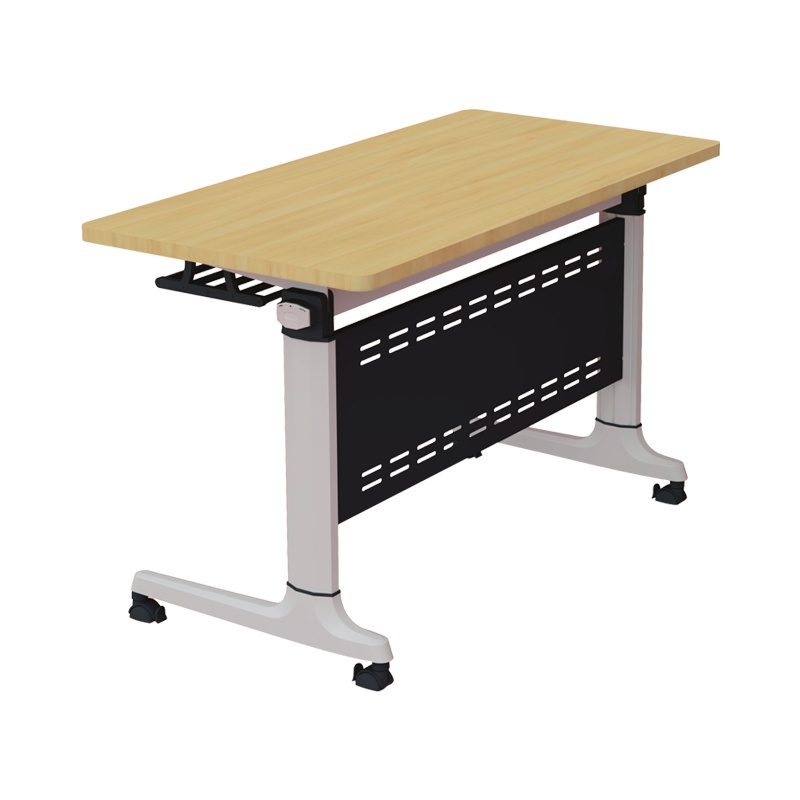 科朔 条桌折叠桌长条会议桌翻版桌会议桌1800W*400D*750H FT-20718